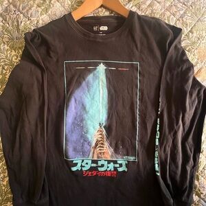 GAP Black Star Wars Graphic Tee